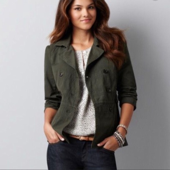 LOFT Jackets & Blazers - LOFT Army Jacket Olive Green